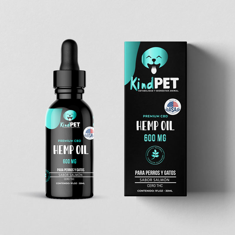 CBD SALMÓN 600 MG para perros y gatos